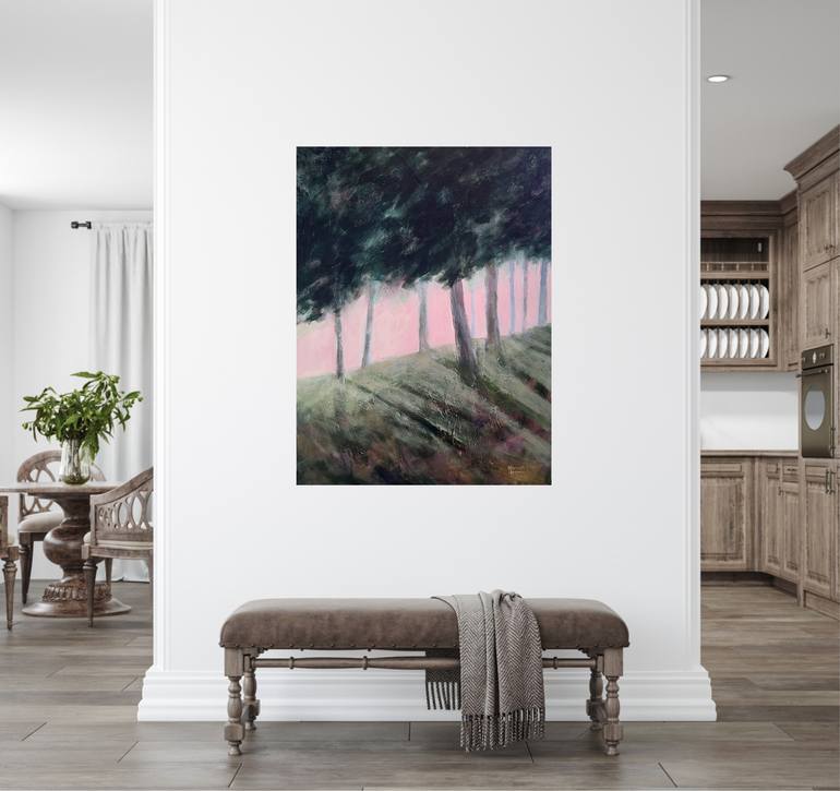 Original Impressionism Nature Painting by Meredith Howse