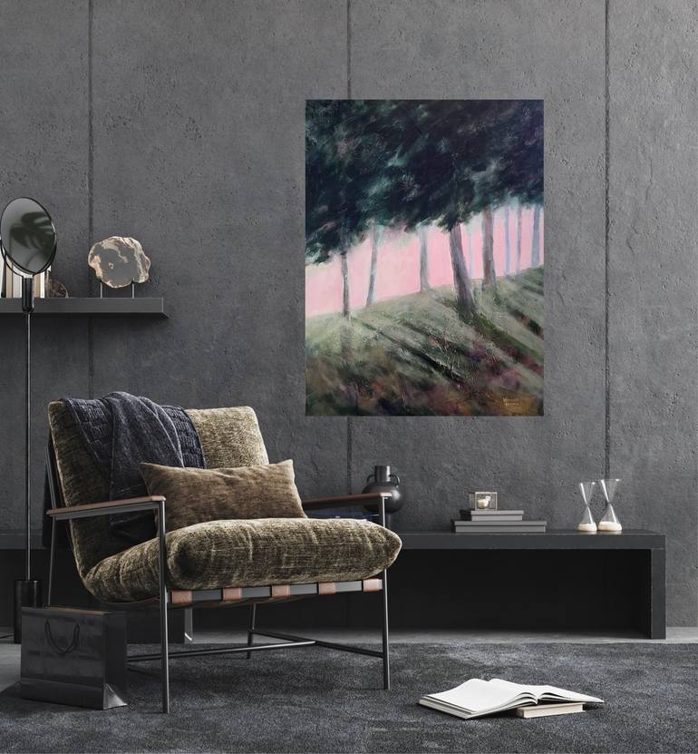 Original Impressionism Nature Painting by Meredith Howse