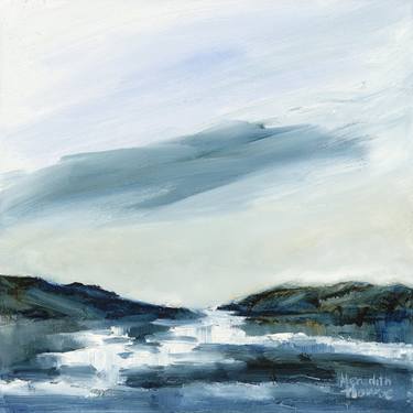 Print of Minimalism Seascape Paintings by Meredith Howse