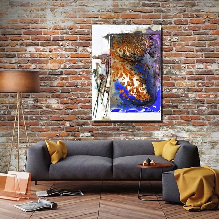 Original Expressionism Abstract Painting by Milena Nicosia