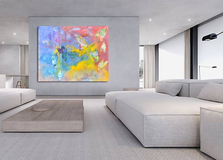 Original Contemporary Abstract Painting by Milena Nicosia