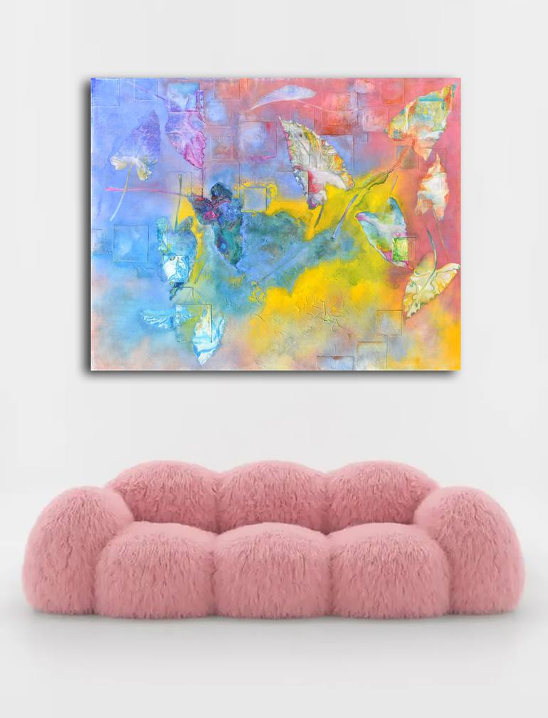 Original Contemporary Abstract Painting by Milena Nicosia