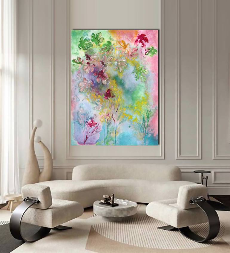 Original Contemporary Nature Painting by Milena Nicosia