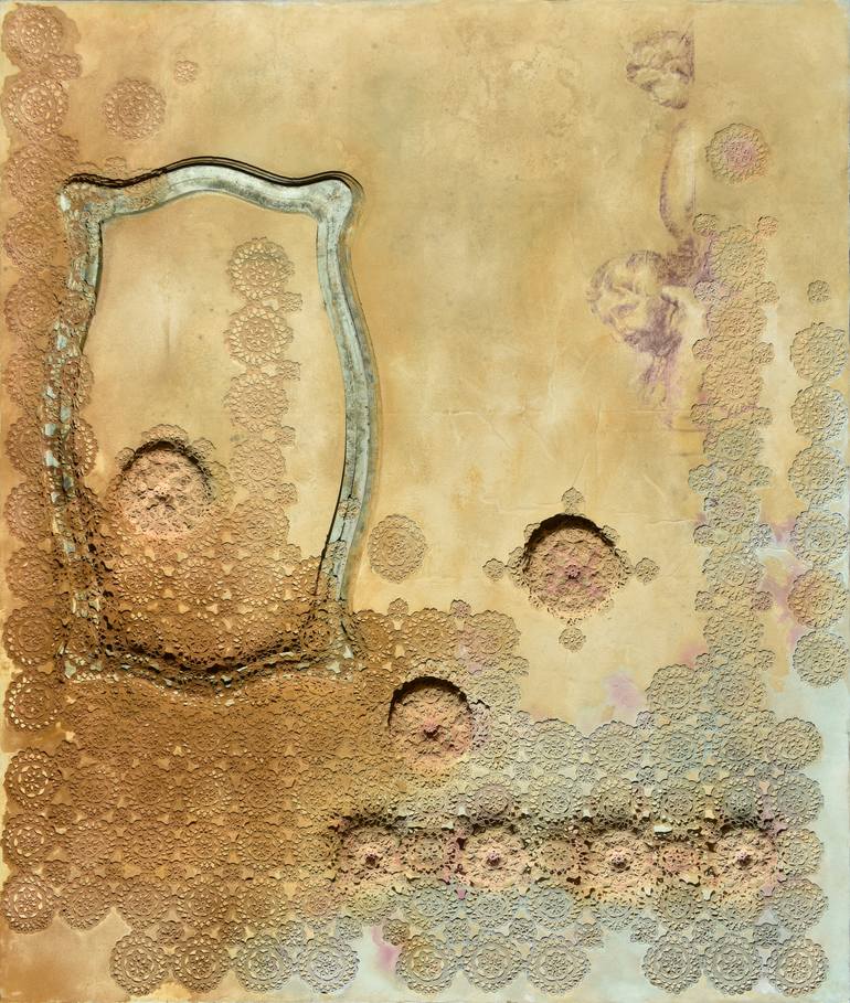 Original Abstract Other Mixed Media by Milena Nicosia