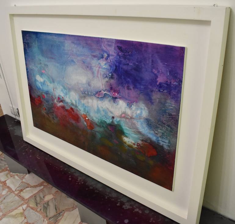 Original Impressionism Abstract Painting by Milena Nicosia