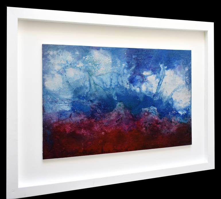 Original Impressionism Abstract Painting by Milena Nicosia