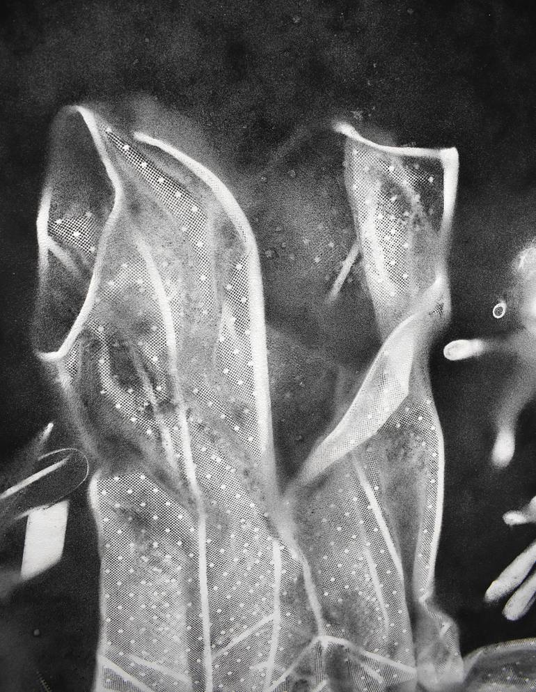 Original Black & White Women Painting by Milena Nicosia