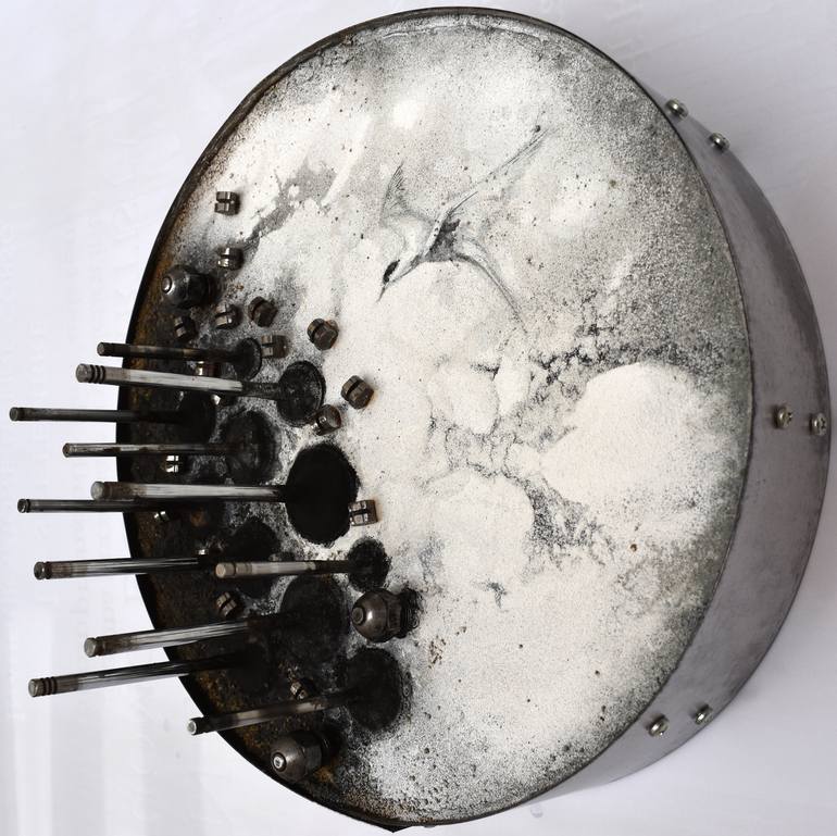 Original Conceptual Landscape Sculpture by Milena Nicosia