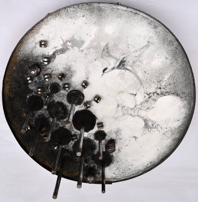 Original Conceptual Landscape Sculpture by Milena Nicosia
