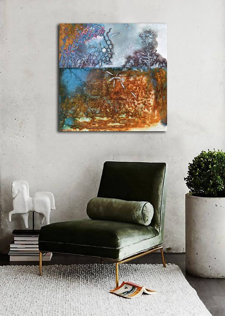 Original Impressionism Landscape Painting by Milena Nicosia