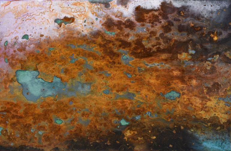 Original Illustration Landscape Painting by Milena Nicosia