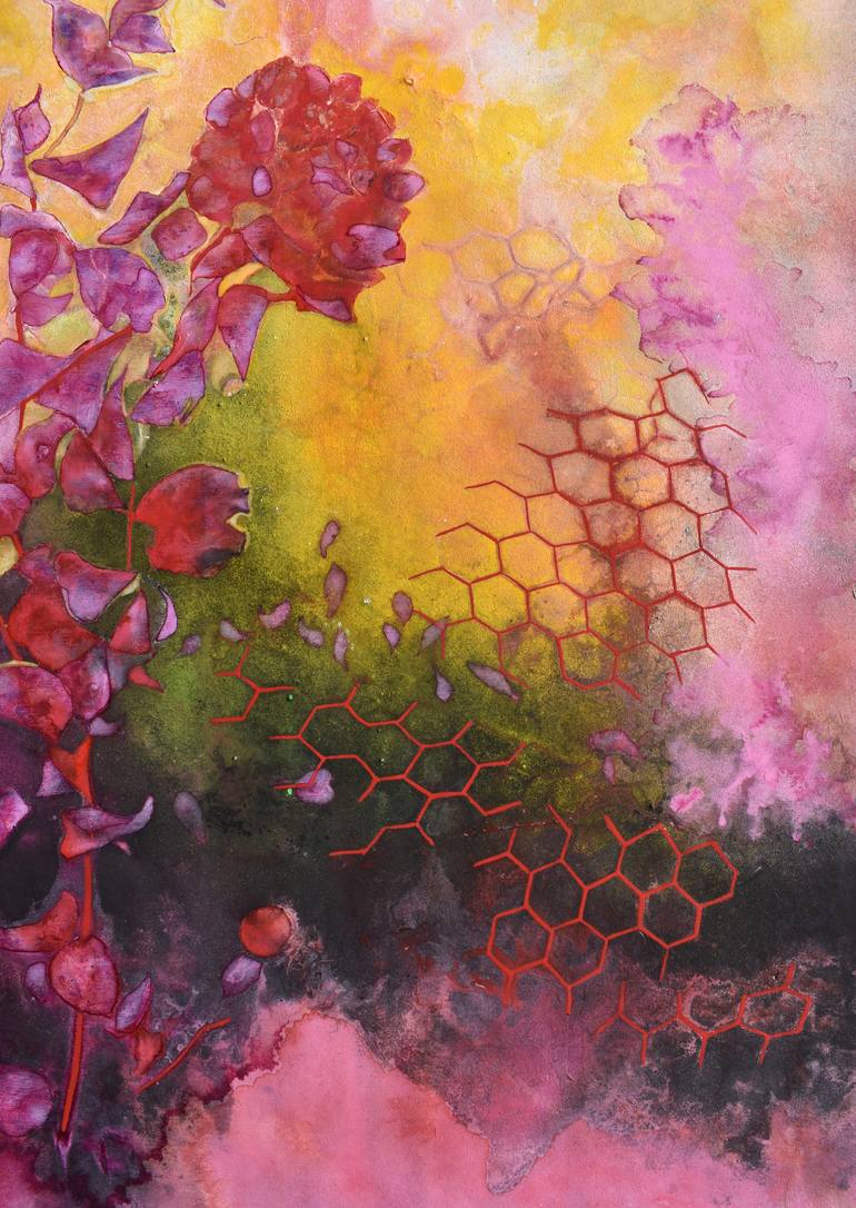 Original Impressionism Still Life Painting by Milena Nicosia