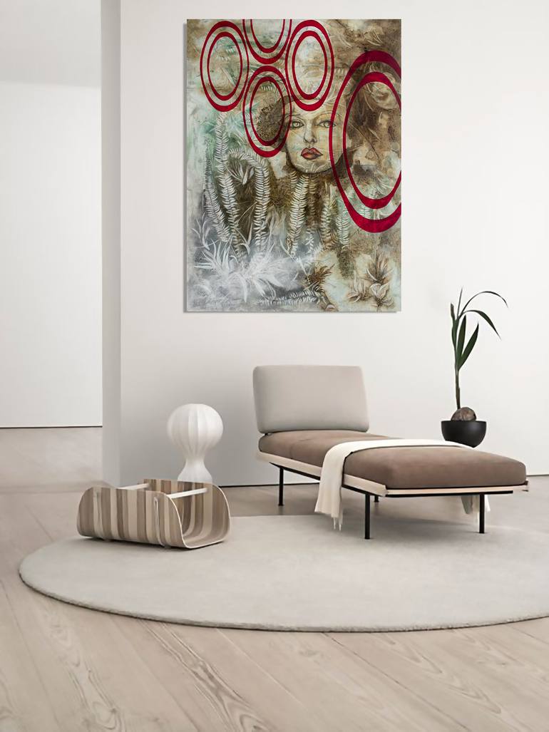 Original Impressionism Classical Mythology Painting by Milena Nicosia