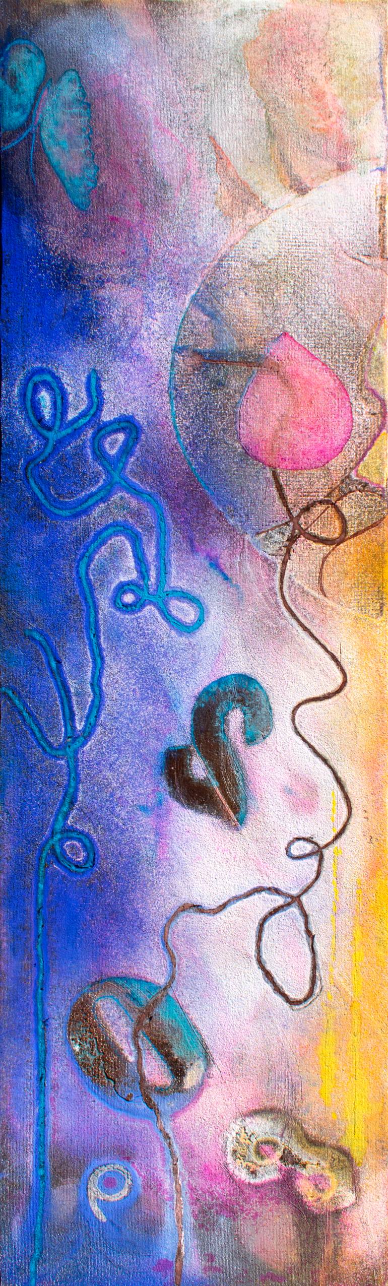 Original Contemporary Abstract Painting by Milena Nicosia