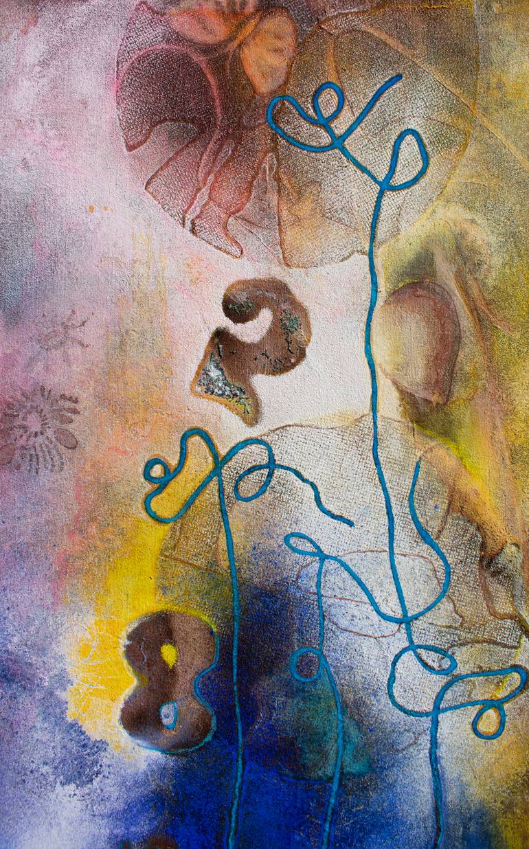 Original Contemporary Abstract Painting by Milena Nicosia