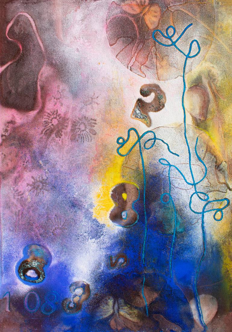 Original Contemporary Abstract Painting by Milena Nicosia