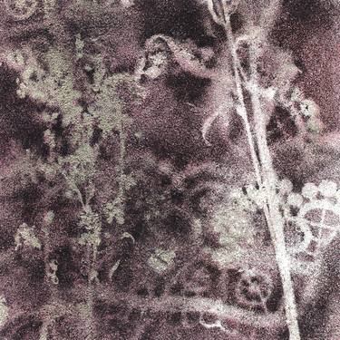 Original Art Nouveau Abstract Printmaking by Milena Nicosia