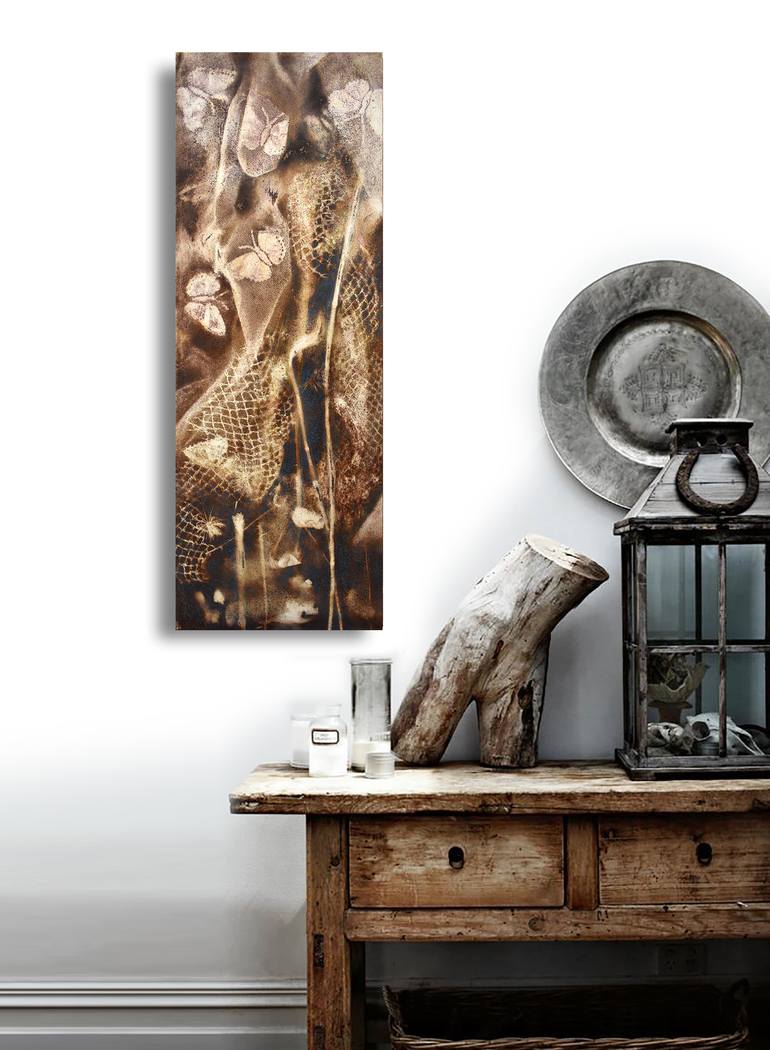 Original Abstract Still Life Painting by Milena Nicosia