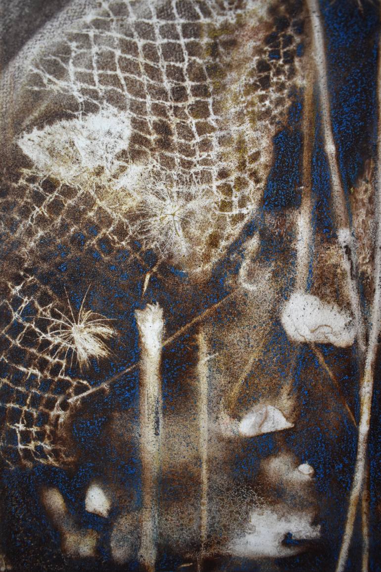 Original Abstract Still Life Painting by Milena Nicosia