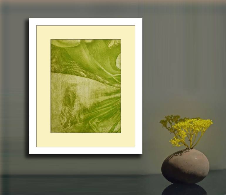 Original Contemporary Abstract Printmaking by Milena Nicosia
