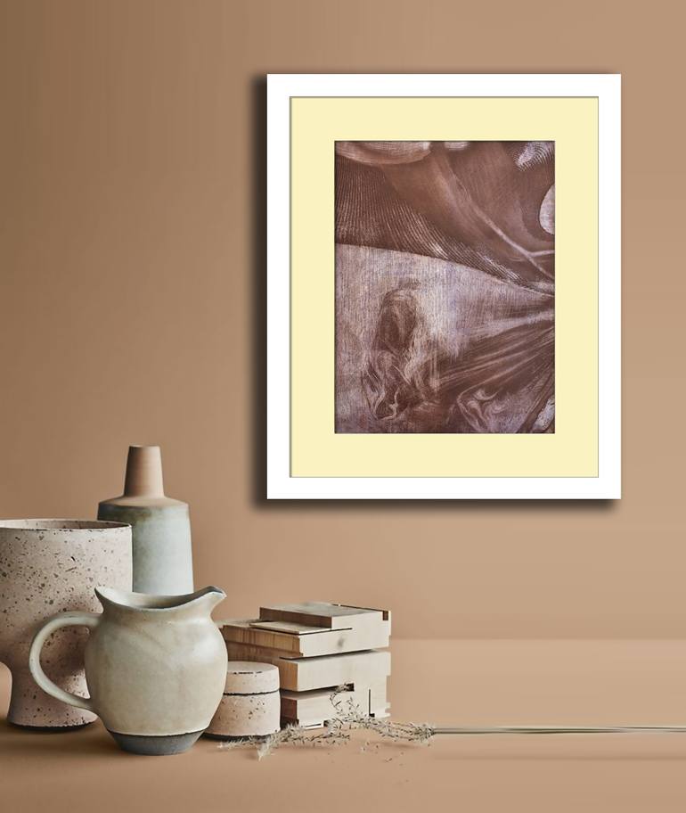 Original Contemporary Abstract Printmaking by Milena Nicosia