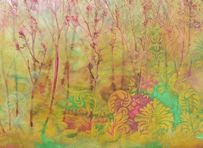Original Impressionism Landscape Painting by Milena Nicosia