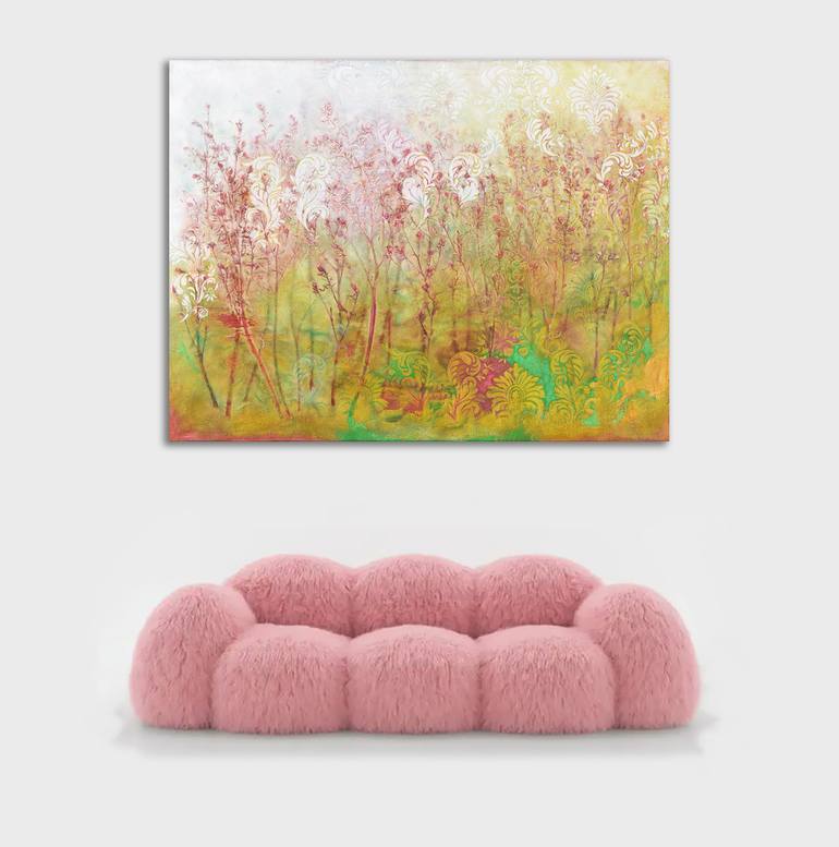 Original Impressionism Landscape Painting by Milena Nicosia