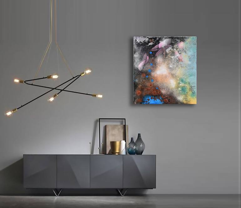 Original Contemporary Abstract Painting by Milena Nicosia