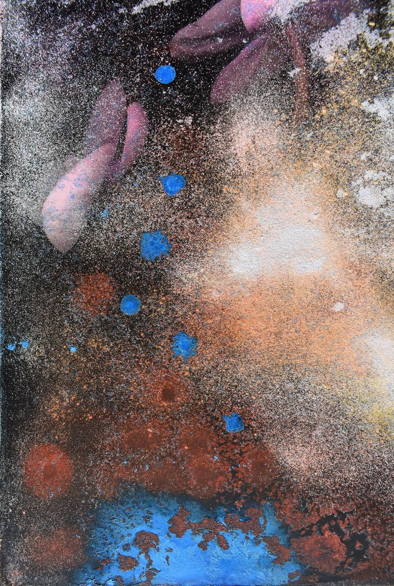 Original Contemporary Abstract Painting by Milena Nicosia