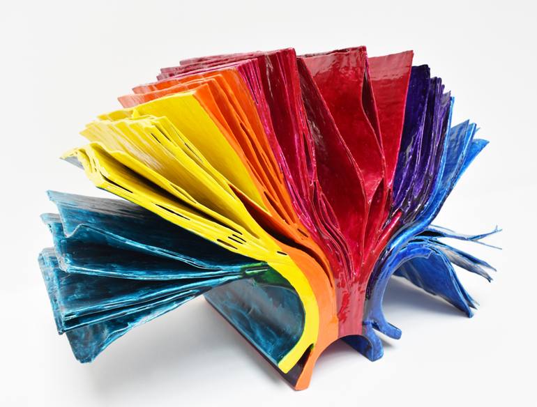 Original Pop Art Abstract Sculpture by Milena Nicosia