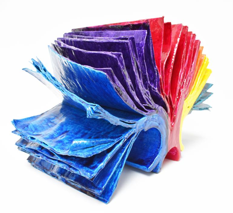 Original Pop Art Abstract Sculpture by Milena Nicosia