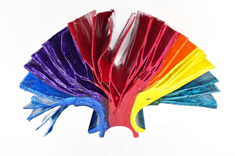 Original Pop Art Abstract Sculpture by Milena Nicosia