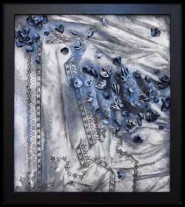 Original Dada Abstract Paintings by Milena Nicosia