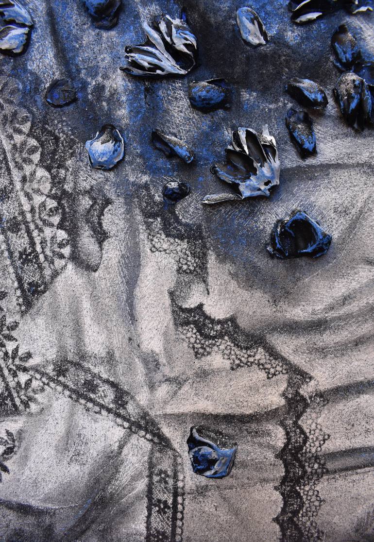 Original Dada Abstract Painting by Milena Nicosia