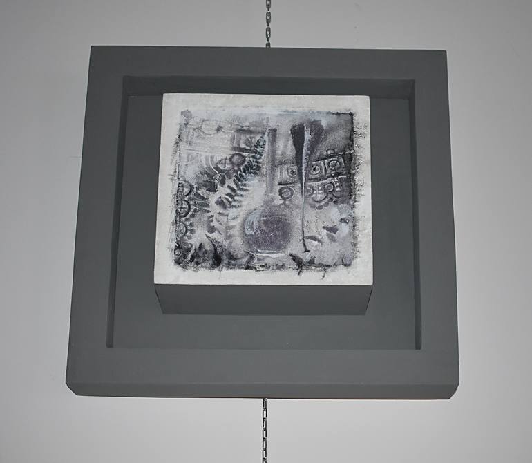 Original Art Nouveau Abstract Painting by Milena Nicosia