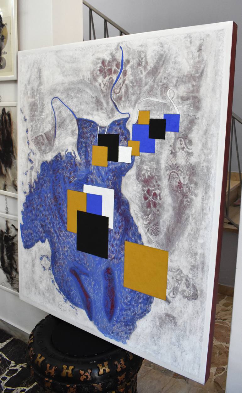 Original Art Deco Fantasy Painting by Milena Nicosia