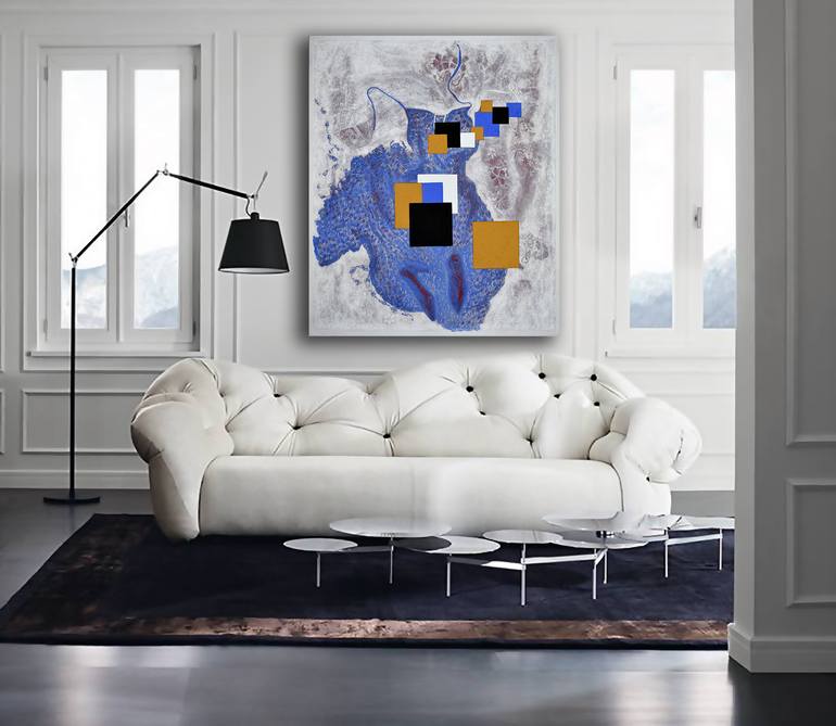 Original Art Deco Fantasy Painting by Milena Nicosia