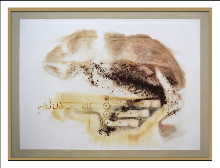 Original Abstract Expressionism Abstract Painting by Milena Nicosia