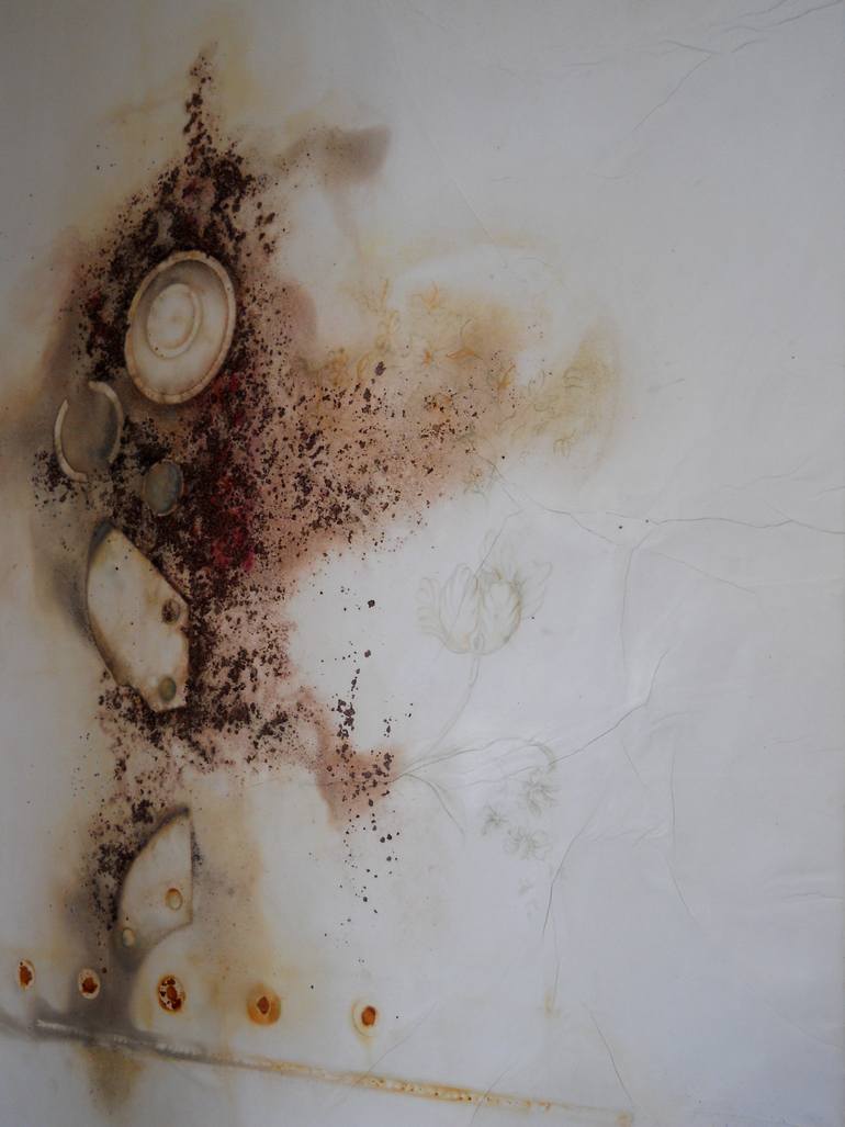 Original Abstract Expressionism Abstract Painting by Milena Nicosia