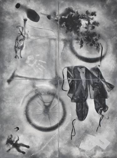 Print of Bicycle Paintings by Milena Nicosia