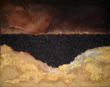 Original Abstract Landscape Paintings by Milena Nicosia