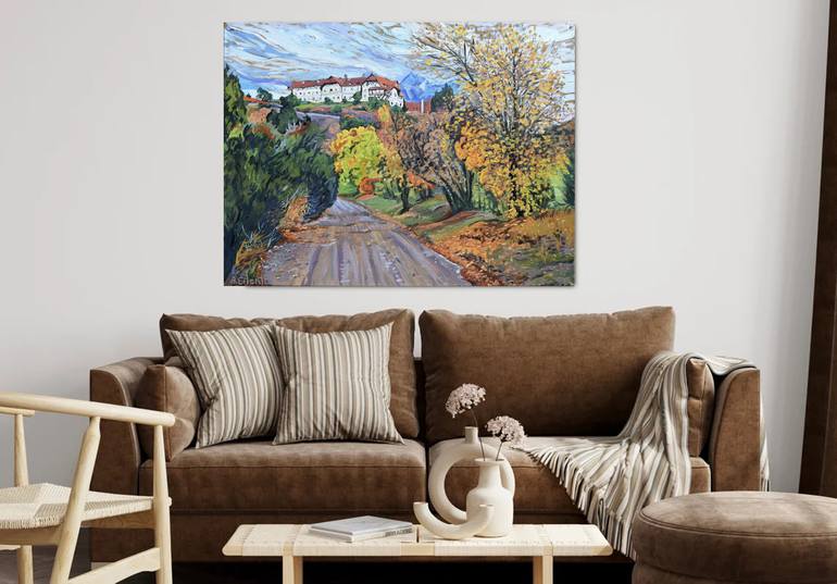 Original Expressionism Landscape Painting by Alejandro Cilento