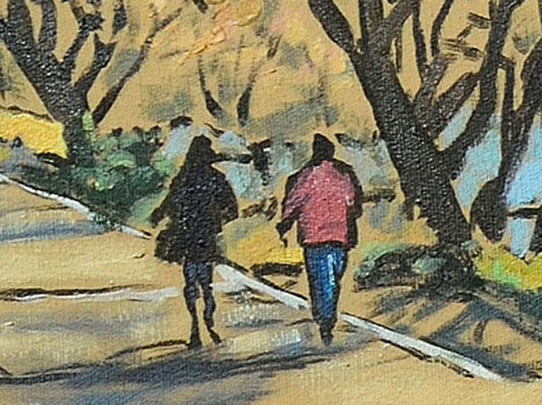 Original Expressionism Landscape Painting by Alejandro Cilento