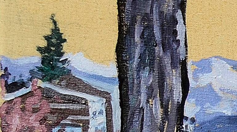 Original Expressionism Landscape Painting by Alejandro Cilento
