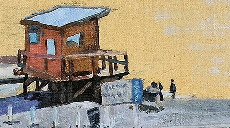 Original Expressionism Landscape Painting by Alejandro Cilento