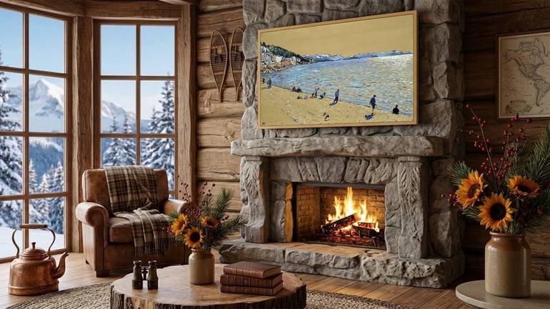 Original Expressionism Landscape Painting by Alejandro Cilento