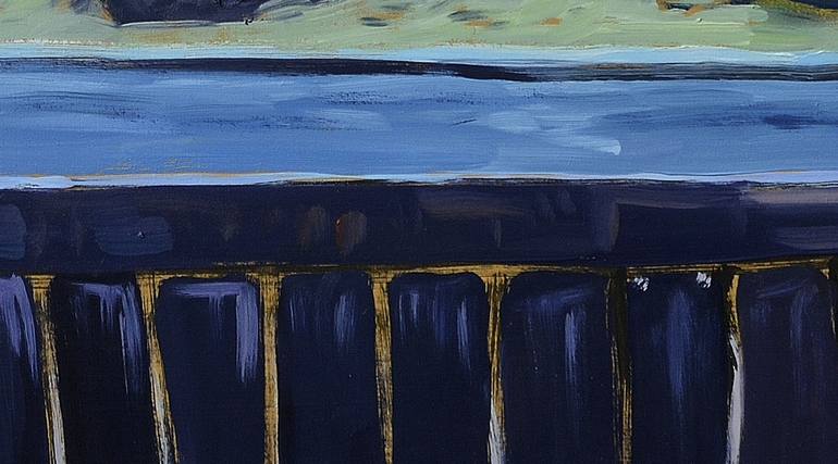 Original Impressionism Landscape Painting by Alejandro Cilento