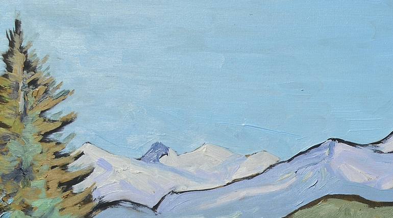 Original Impressionism Landscape Painting by Alejandro Cilento