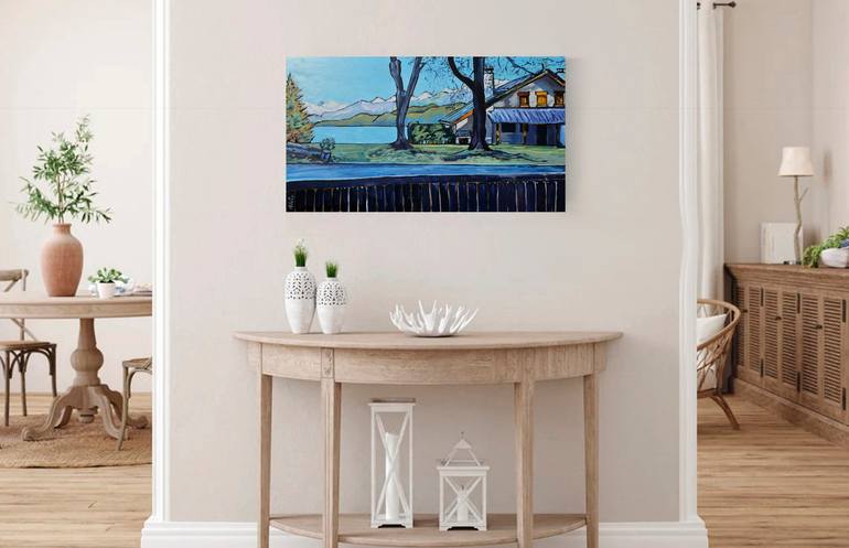 Original Expressionism Landscape Painting by Alejandro Cilento