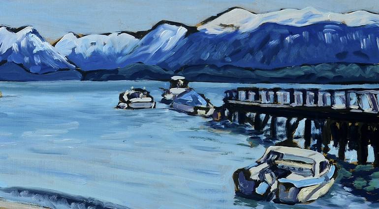 Original Impressionism Landscape Painting by Alejandro Cilento